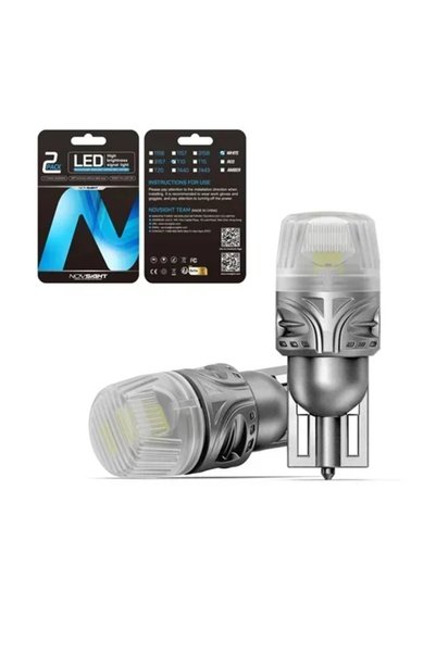 NOVSIGHT Ψείρες LED T10 Canbus 9-18V Ψυχρό Λευκό A500-SL9-T10W