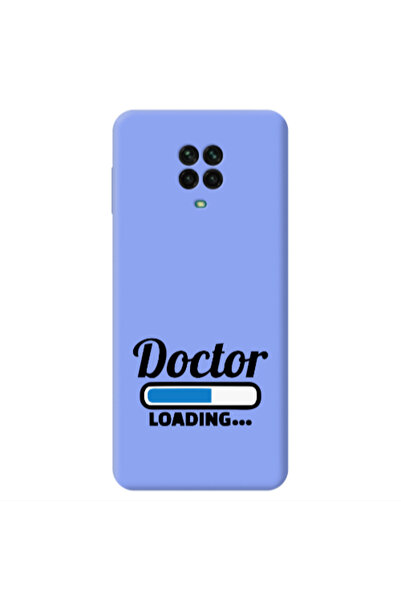 Other Xiaomi Redmi Note 9 Pro Doctor Loading Light Purple Colored Silicone TP...