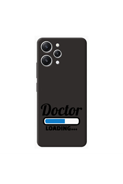 Other Xiaomi Redmi 12 Doctor Loading Black Colored Silicone TPU Θήκη