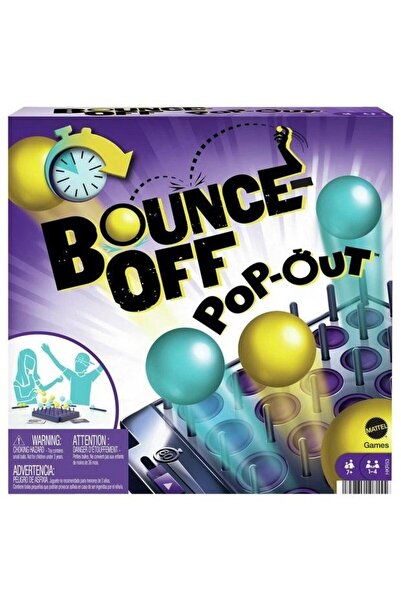 mattel Joc de societate, Mattel, Bounce Off: Pop Out, multicolor, pentru adul...