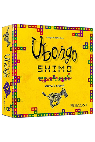 EGMONT Joc de societate Ubongo Shimo, joc familial, nivel de dificultate 8+, ...