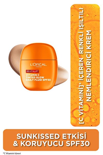 L'Oreal Paris C Vitaminli Koruyucu İkili: Renkli Nemlendirici Krem&Yüksek UV Korumalı Aydınlatıc Yüz Güneş Kremi