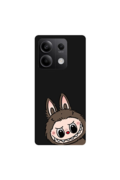 Other Xiaomi Redmi Note 13Pro 5G Labubu7 Black Colored Silicone TPU Θήκη