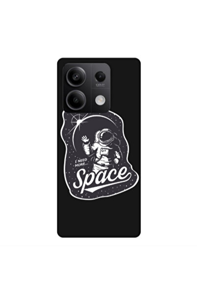 Other Xiaomi Redmi Note 13 5G I need more spacee Black Colored Silicone TPU Θήκη