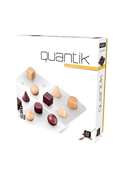 IUVI Joc de societate Games Quantik, strategic pentru copii 6+, piese din lem...