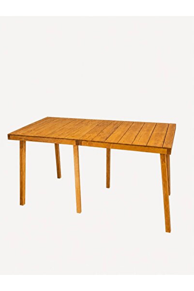 WOODENSA Çok Amaçli Katlanabilir Kamp, Piknik Masasi Kiraz 60x60x9