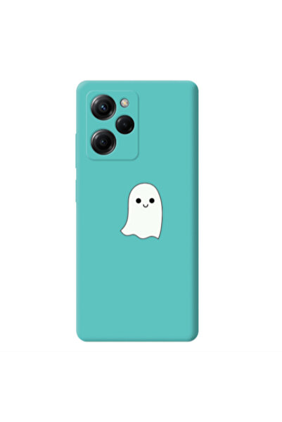 Other Xiaomi Poco X5 Pro Ghost Turquoise Colored Silicone TPU Θήκη