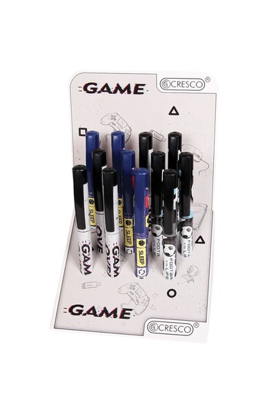 MC Micostore Stilou Cresco Game 280030-B, penita iridium, alimentare rezerve,...