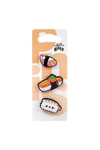 OEM MFP Insigne din silicon set sushi 3 piese pentru accesorii