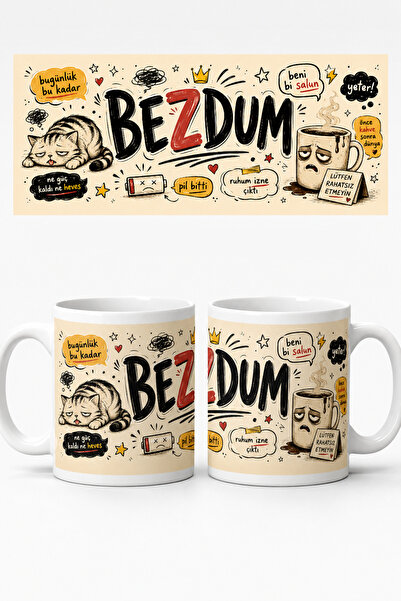 okulyolum "Bezdum" Printed Mug