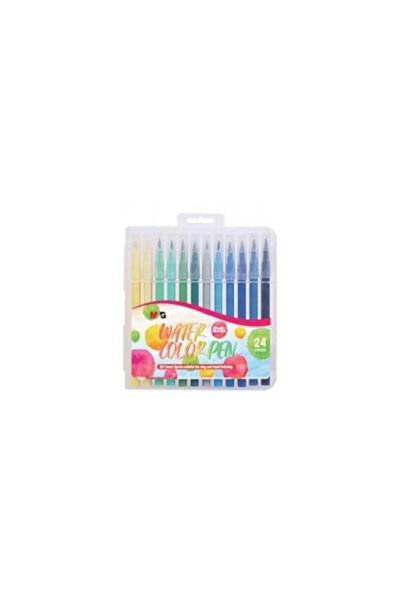 OEM M&G Set de 24 culori de pixuri artistice tip pensula – pentru caligrafie ...
