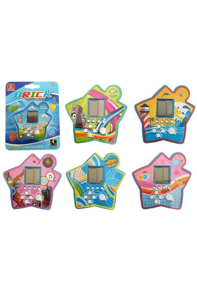 OEM Joc electronic Tetris Star - jucărie de buzunar de la Leantoys pentru cop...