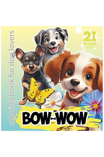 OEM Carte de colorat Fresh Bow Wow verde, 21 de imagini, copertă cartonată, 1...
