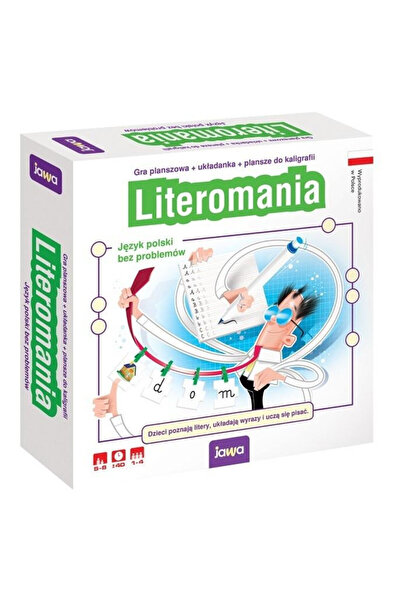 OEM Joc de societate educativ "Literomania" de la JAWA pentru copii 5-8 ani