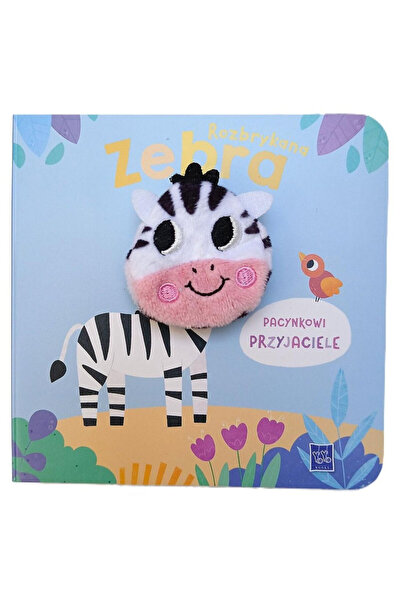 OEM Prieteni cu marioneta Zebra, carte cu marioneta, Yoyo Books