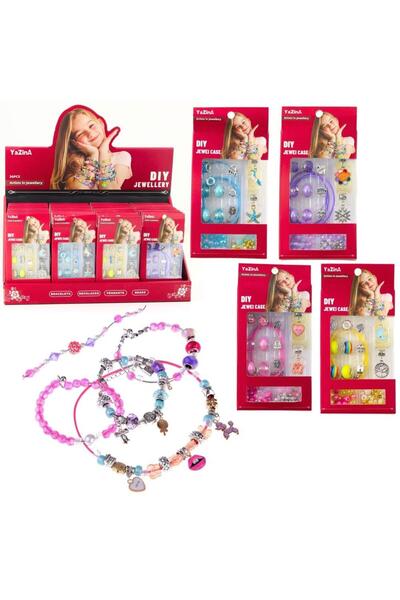 OEM Leantoys set DIY pentru confectionarea bratarilor si bijuteriilor din mar...