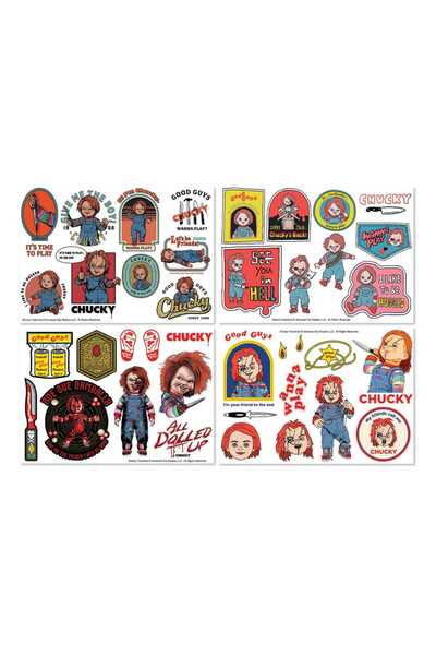 OEM Set de autocolante Tech Chucky - Personalizează-ți gadgeturile cu un film...