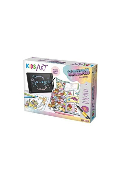 Lisciani Set creativ pentru desen Kids Art Laboratorium Kawaii, cu tableta de...