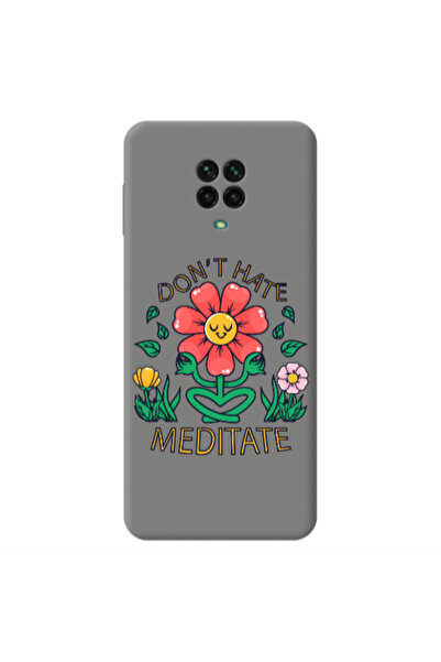 Other Xiaomi Redmi Note 9 Pro Meditate Grey Colored Silicone TPU Θήκη