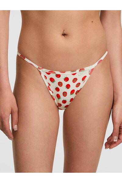 PINK Pamuklu Askılı Bikini Külot