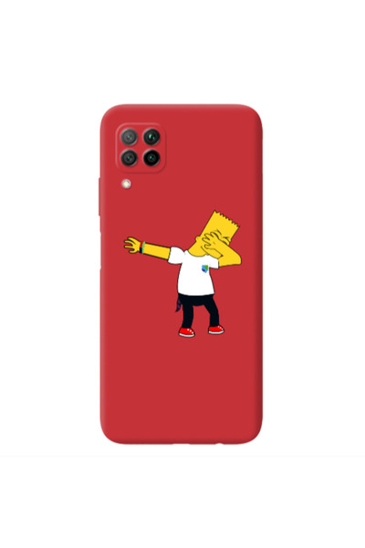 Other Huawei P40 Lite Simpsons2 Red Colored Silicone TPU Θήκη