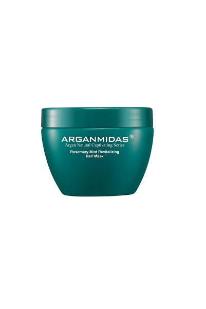 Arganmidas قناع تنشيط الشعر بالروزماري والنعناع 300 مل