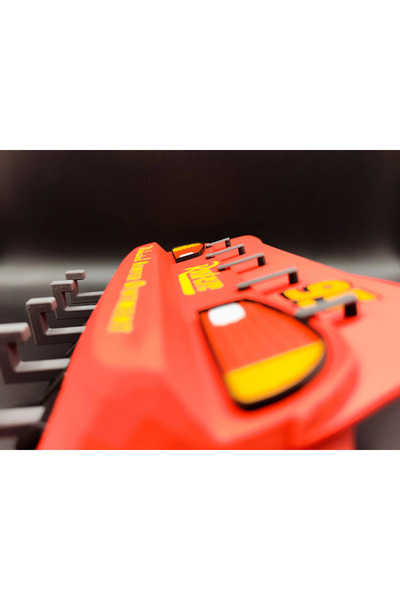Eva Prints Cuier pentru chei Lightning McQueen Cars Rust-eze, organizator perete, suport chei auto, model decorativ printat 3D, 5 carlige