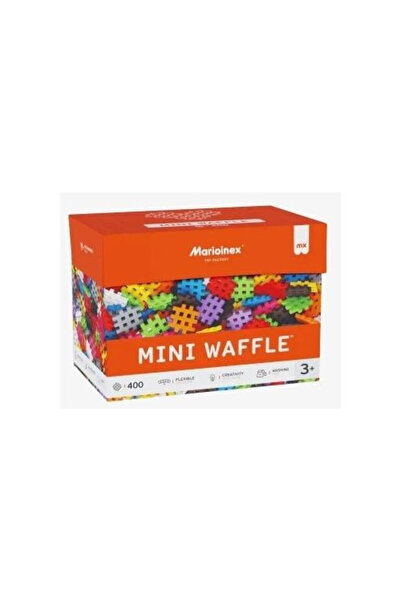 Marioinex Set constructie Mini Waffle 400 piese multicolor 3+