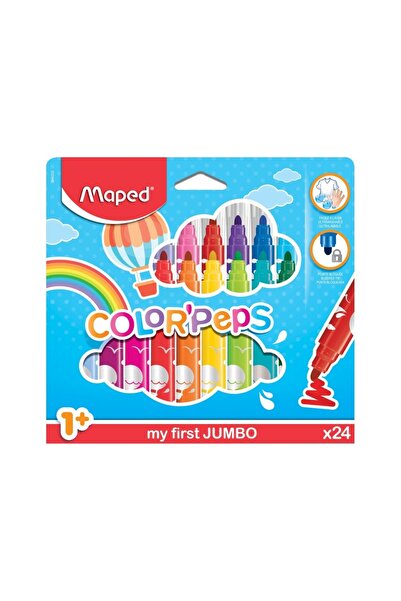 Maped Carioca Color'Peps Primul meu Jumbo 24/set