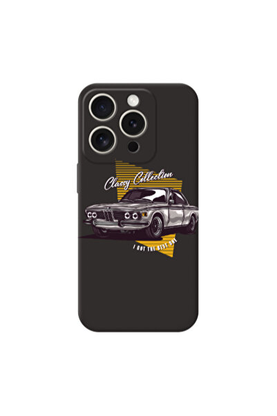 Other Apple Iphone 16 Pro Classy Collection Black Colored Silicone TPU Θήκη