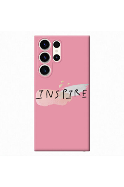 Other Samsung S24 Ultra Inspire Pink Colored Silicone TPU Θήκη