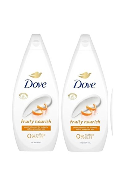 Dove Gel de duș Essential Care Fructat Hrănitor Pachet 2 x 720 ml