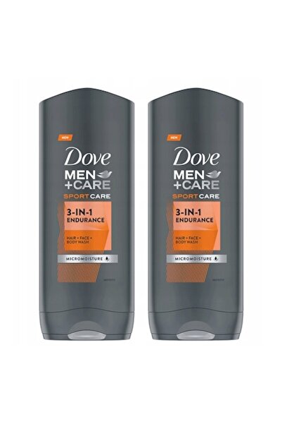 Dove (Dove) Dove Men+Care Endurance 3-în-1 Gel de duș sport, Pachet 2 x 400 ml