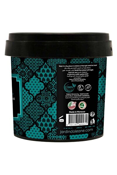 Jardin D Oleane Moroccan Black Soap With Eucalyptus Oil 500grams