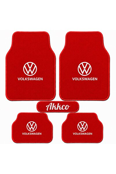 akkcompany Volkswagen Golf Uyumlu 5 Parça Halı Paspas Seti