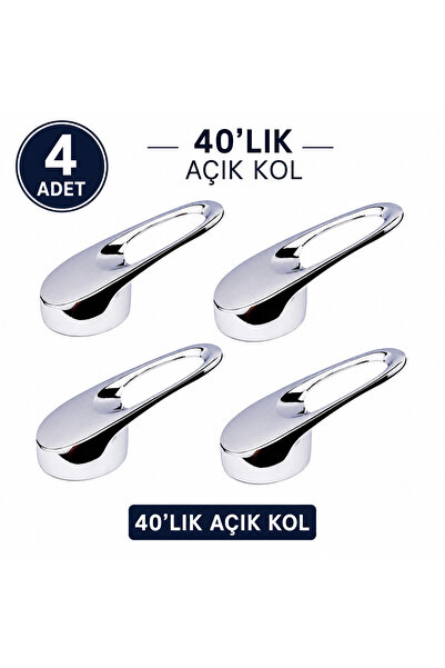 Global 4 Adet Aç-kapa Batarya Kolu-40m kartuş - mix Aç-kapa Batarya Kolu 40'L...