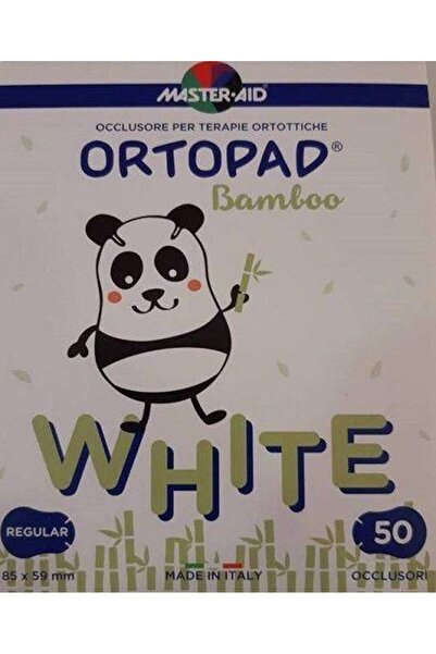 Master Aid Ortopad White Regular | Αυτοκόλλητα Οφθαλμικά Επιθέματα για Παιδια...
