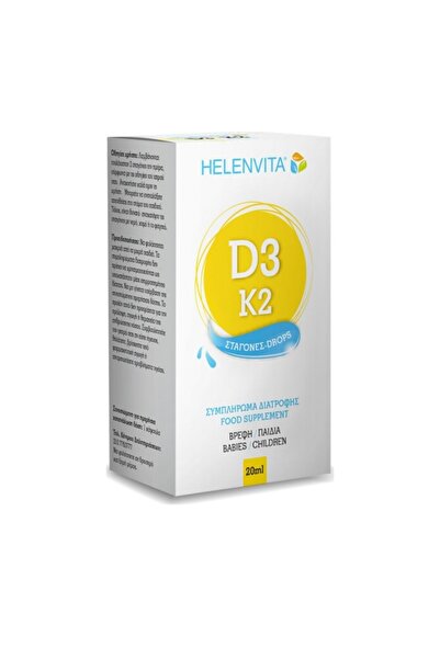 HELENVITA | Συμπλήρωμα Διατροφής D3 &amp; K2 | 20ml