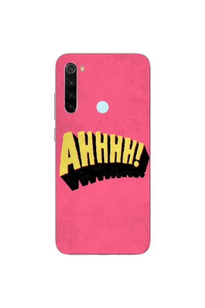 Other Xiaomi Redmi Note 8 Ahhhh Transparent Silicone TPU Θήκη