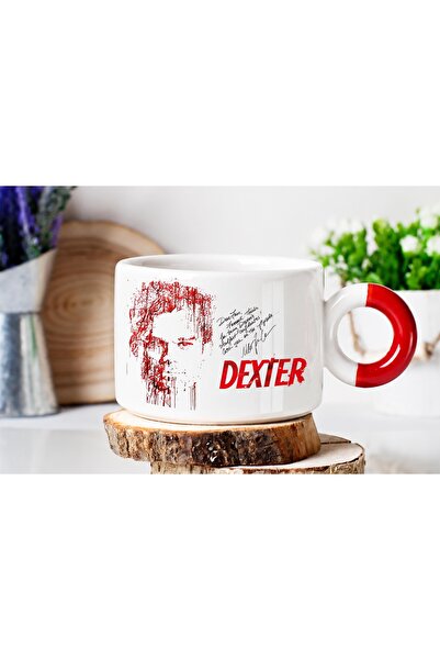 ART HEDİYE Best-Selling Dexter Luxury Nes Cafe Cup with Red Handles and Two-S...
