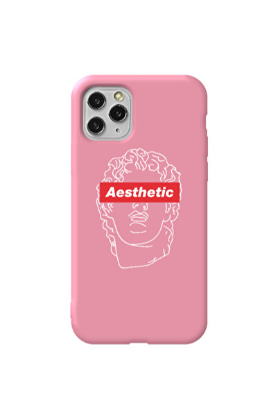 Other Apple iPhone 11 Pro Aesthetic Pink Colored Silicone TPU Θήκη