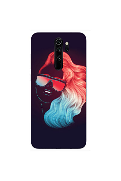 Other Xiaomi Redmi Note 8 Pro Girl with glasses Transparent Silicone TPU Θήκη