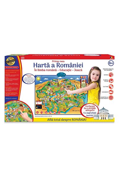 Z Store Harta Interactivă a Republicii Române - Joc Educativ pentru Copii