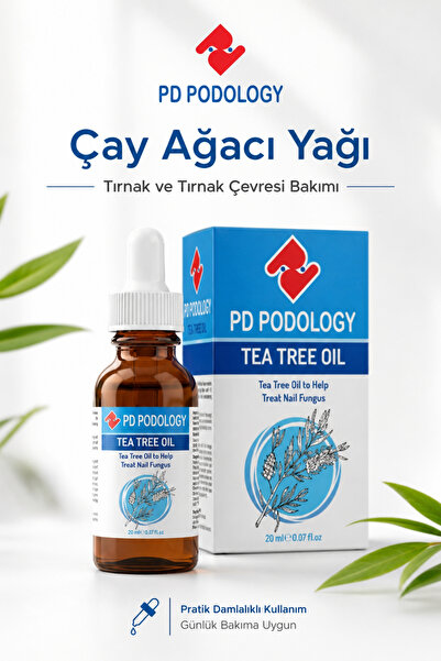 Çay Ağacı Yağı 20 ml - Tırnak ve Tırnak Çevresi Bakım Yağı