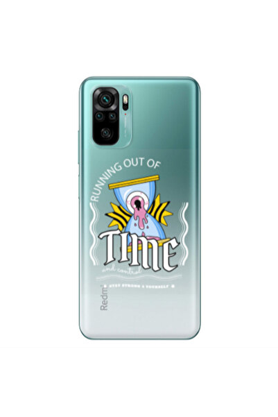Other Xiaomi Redmi Note 10S Running out of time Transparent Silicone TPU Θήκη