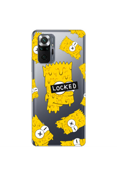 Other Xiaomi Redmi Note 10 Pro Max Bart Simpson Transparent Silicone TPU Θήκη
