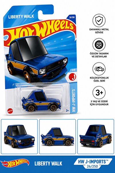 🚗 Liberty Walk Hot Wheels ile Şıklığı Yakalayın! Hemen İncele