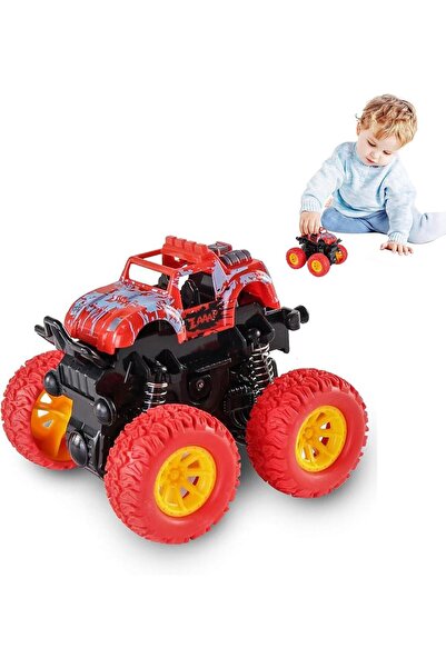 Arabest Toy Car,Monster Truck,360° Rotating Inertial Four-Wheel Off-Road Vehi...