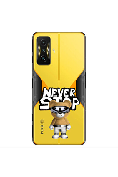 Other Xiaomi Poco F4 Gt Never stop Transparent Silicone TPU Θήκη