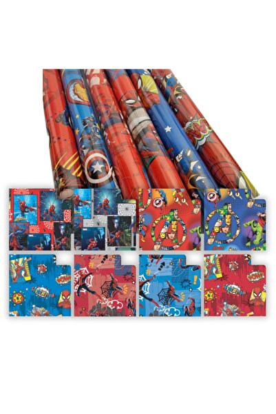 MC Micostore Hartie ambalat cadou , rola 70x200cm, diverse modele Marvel
